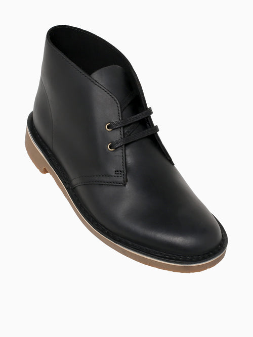 Shepton Black Leather Black / 7 / M