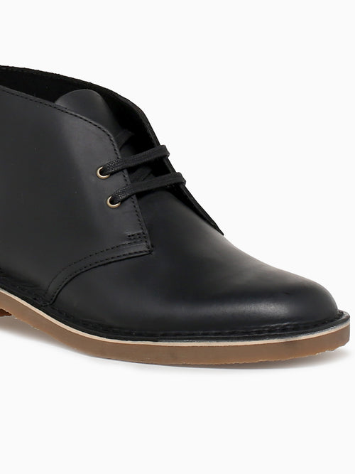 Shepton Black Leather Black / 7 / M