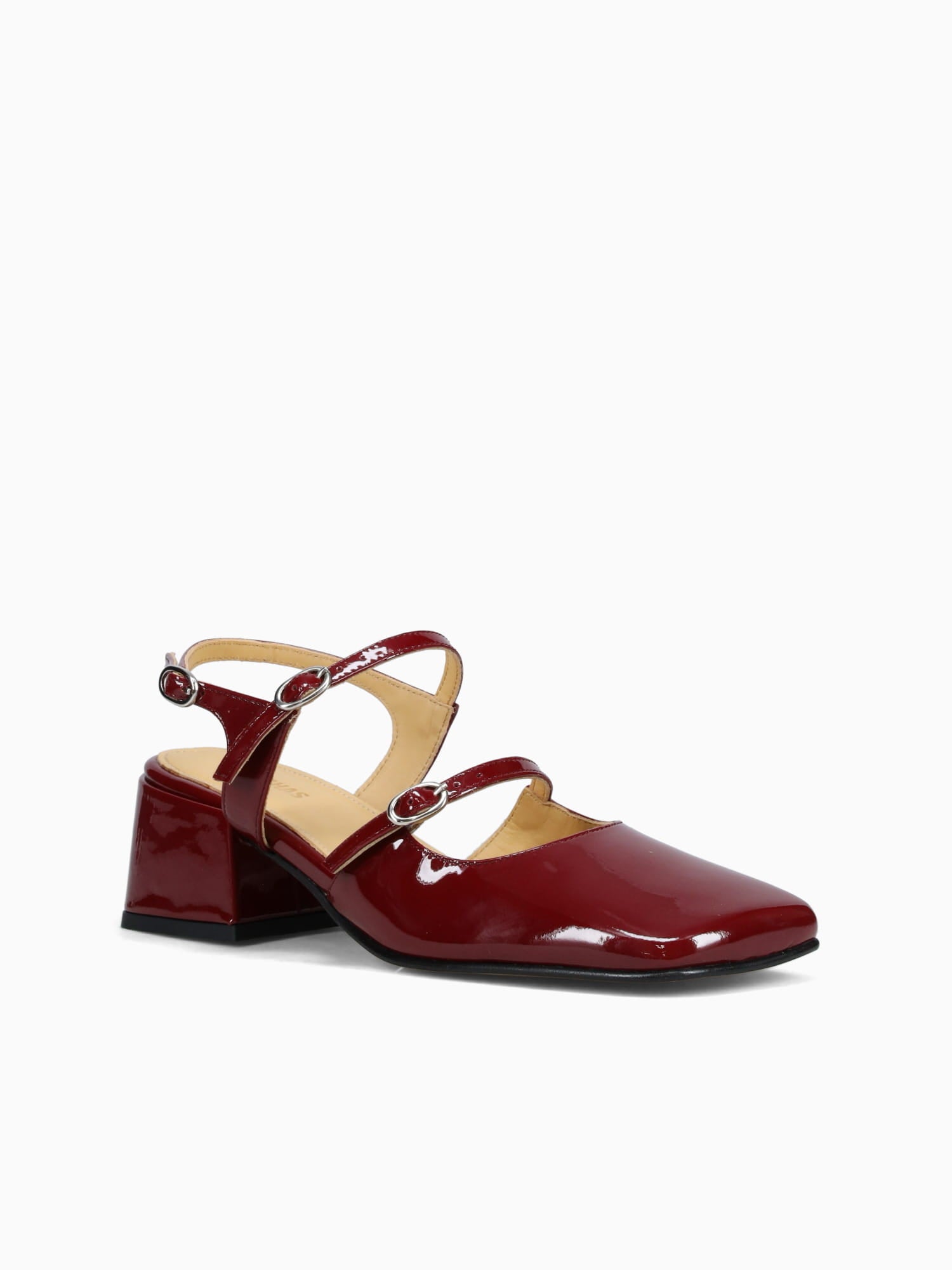 Withnee Burgundy Leather Wine / 36 / M