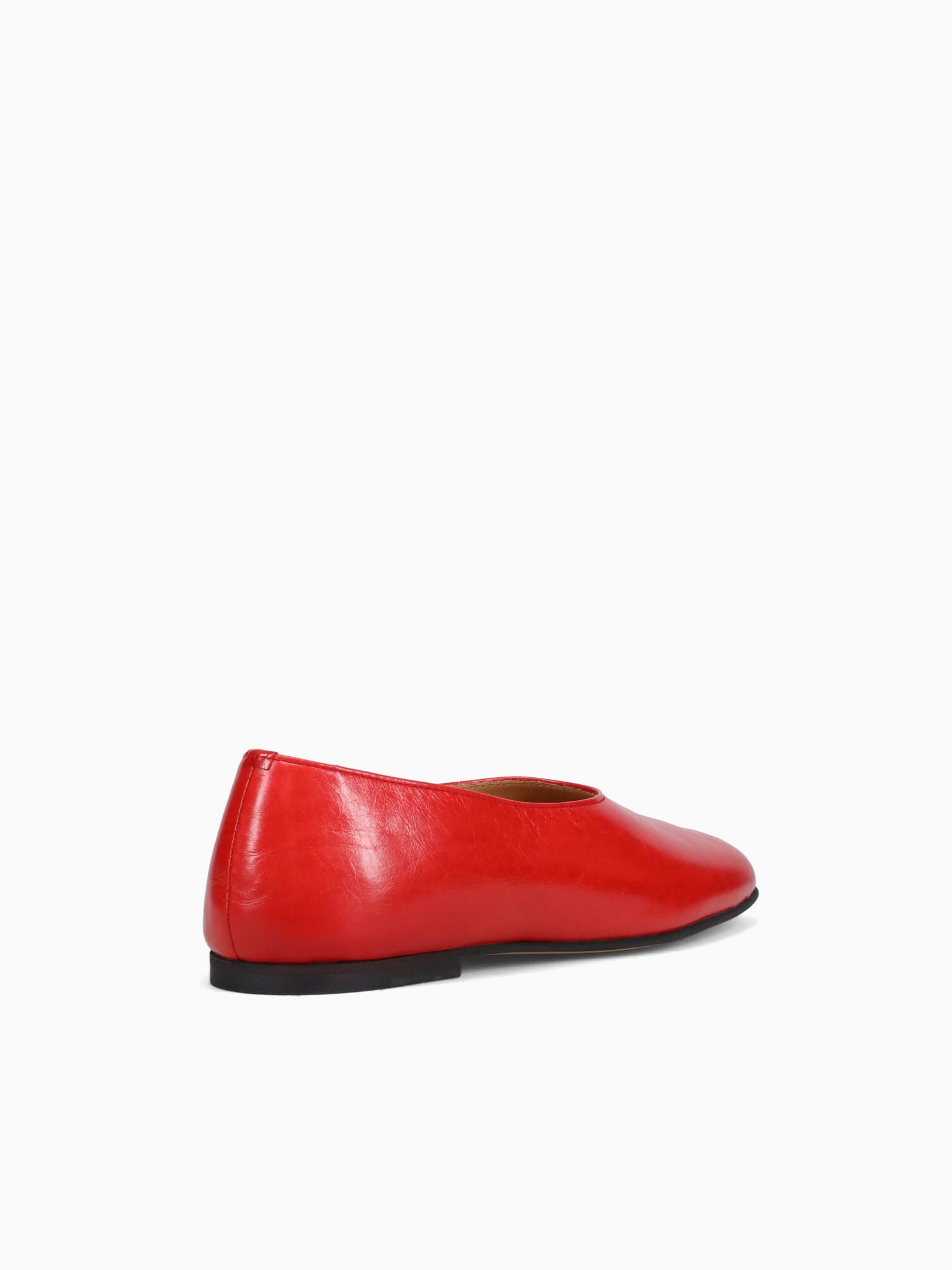 Edie Red Leather Red / 36 / M