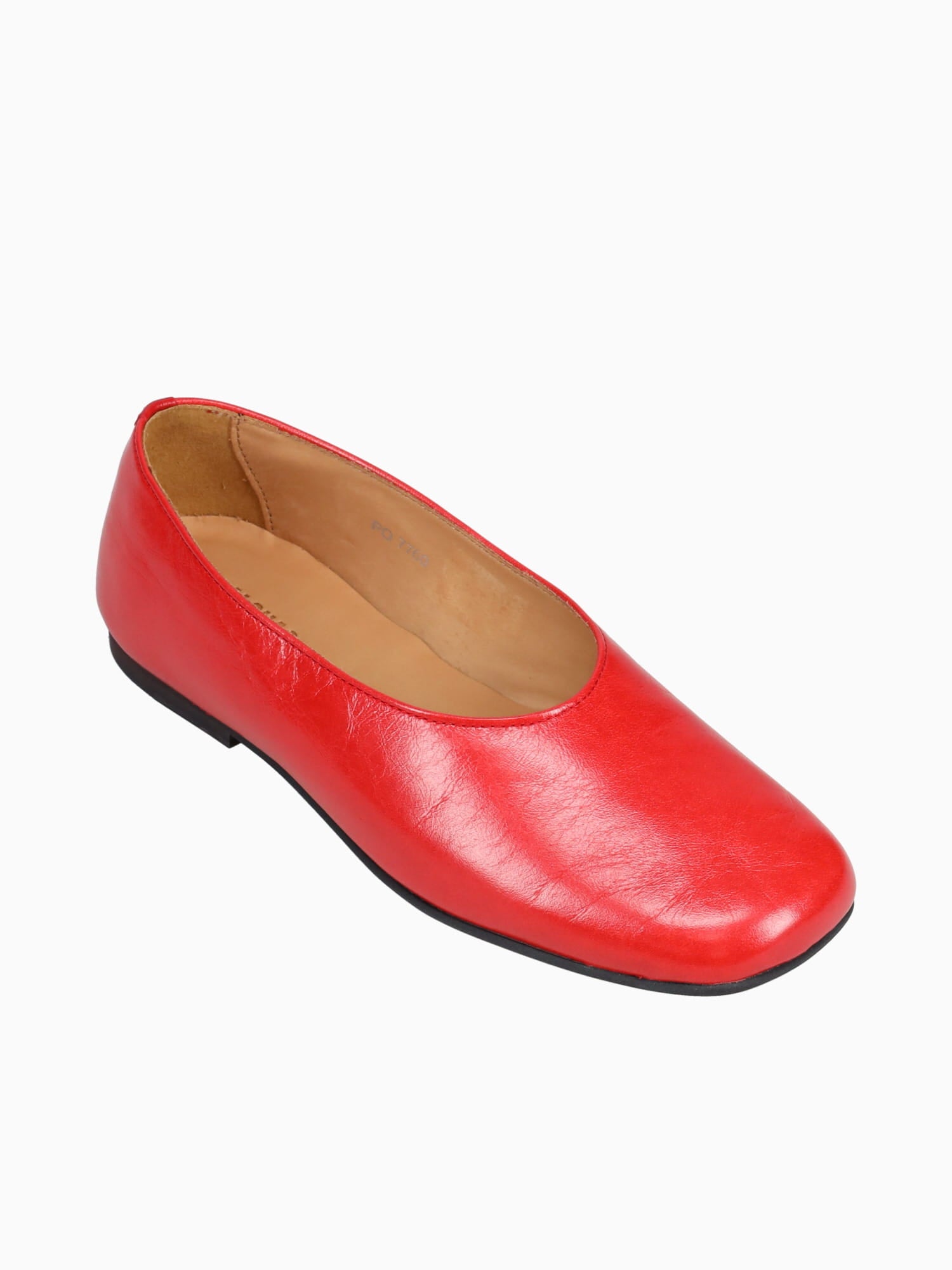 Edie Red Leather Red / 36 / M