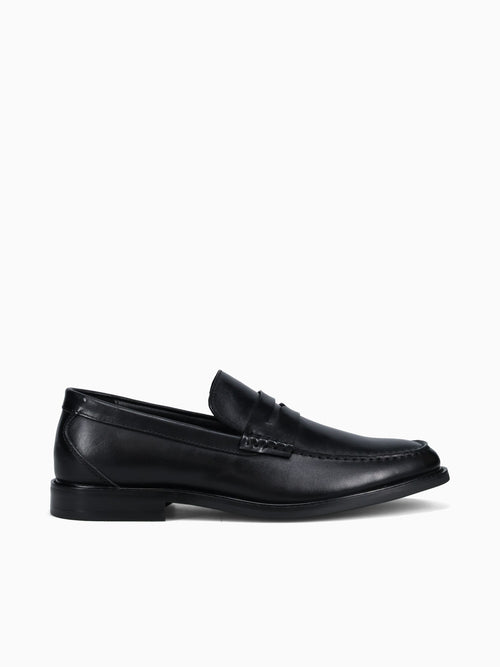 Spiro Black Leather Black / 7 / M