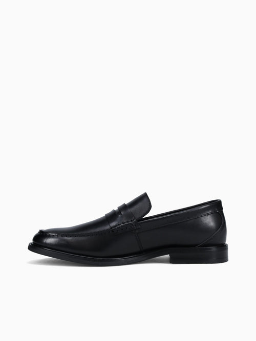 Spiro Black Leather Black / 7 / M