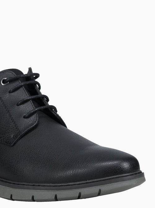 Tyrone Black Leather Black / 7 / M