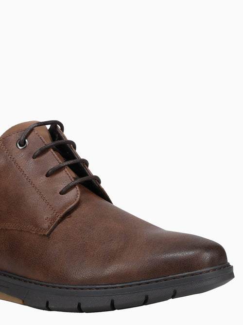 Tyrone Brown Leather Brown / 7 / M