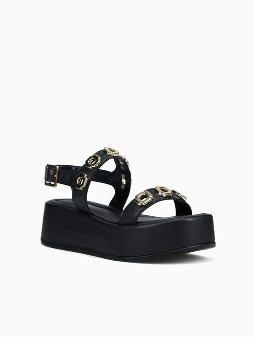 Lara Black Nappa Black / 5 / M