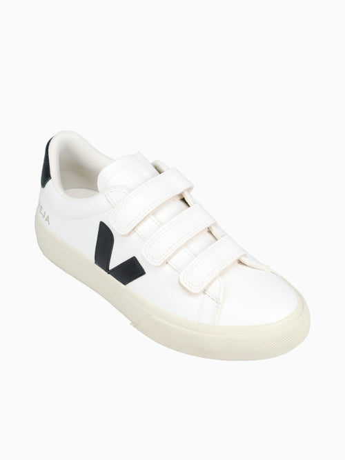 Recife Extra Wht Blk chrome free leather White / 36 / M