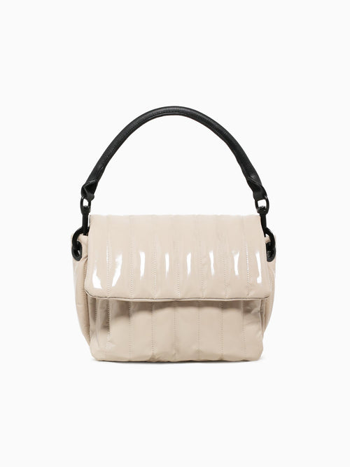 Bum Bag Blonde Patent Off White