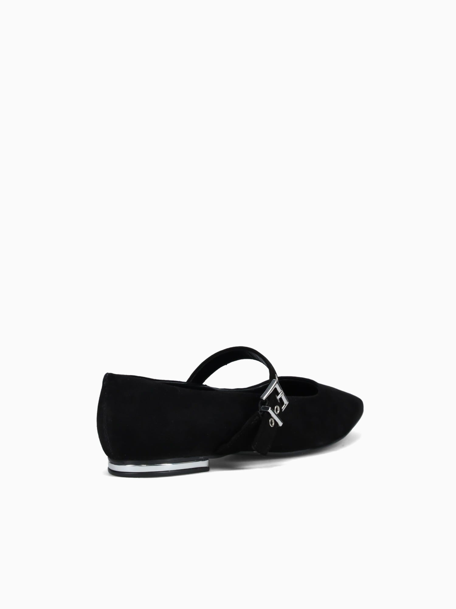 Clara Preto Kid Suede Black / 5 / M