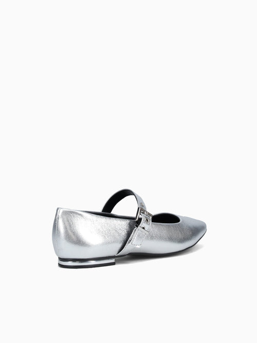 Clara Prata Couro Napa Silver / 5 / M