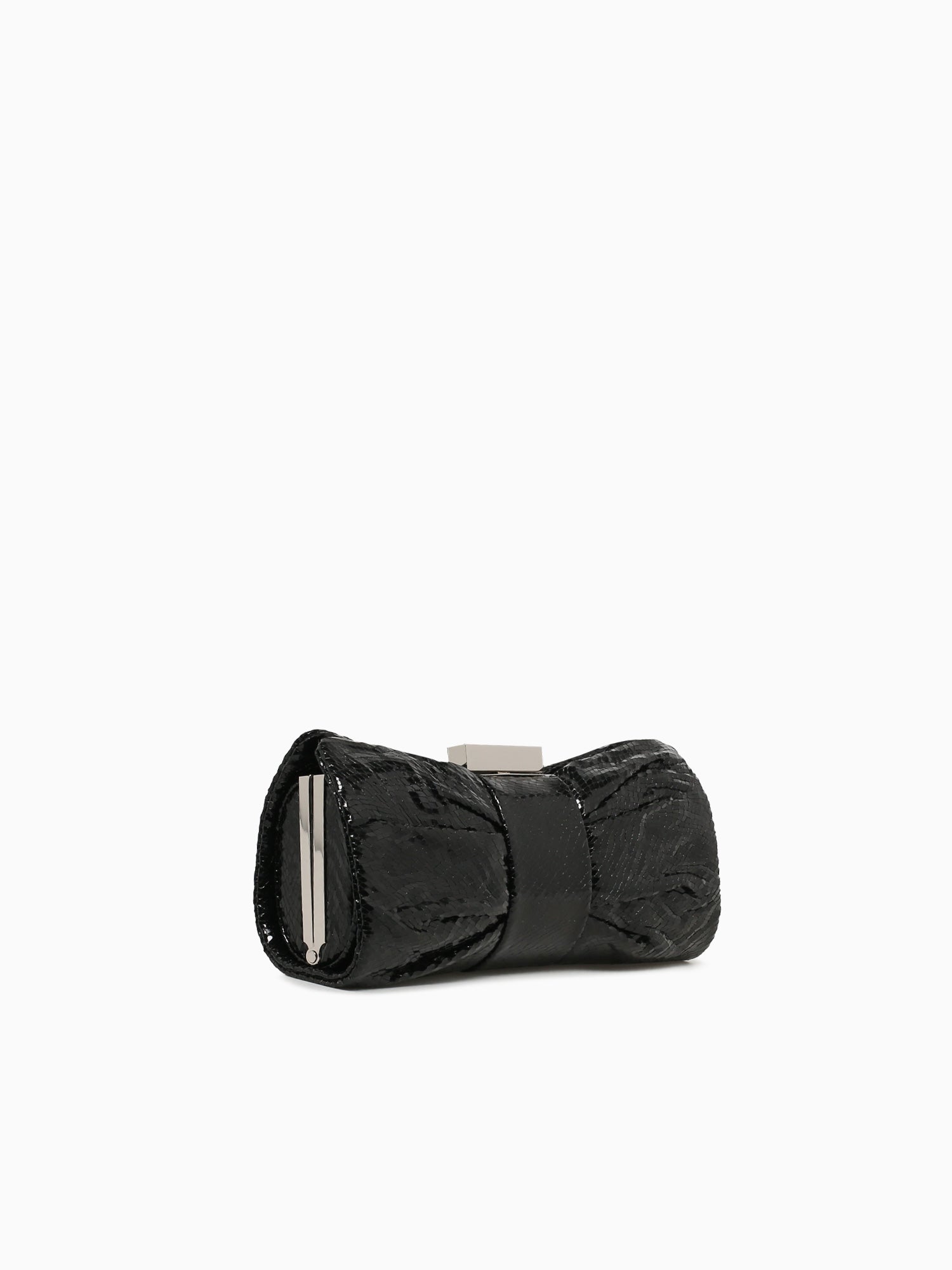 Bow Clutch Black Black