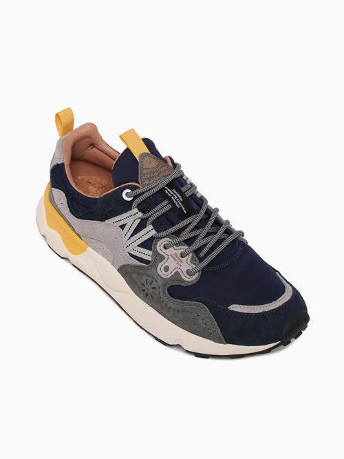 Yamano 3 Man Navy Grey suede Nylon Navy / 40 / M