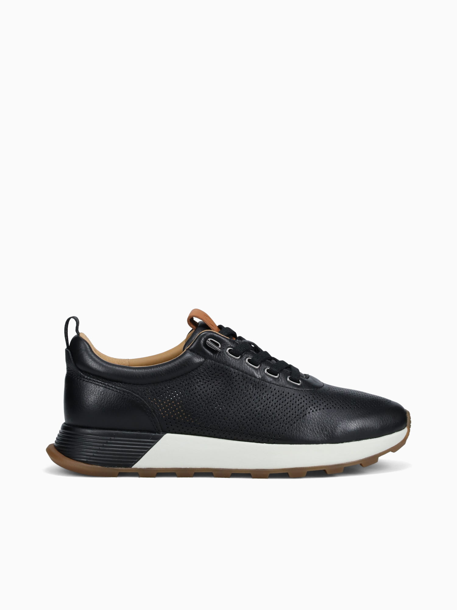 Kinnon Perfed Jogger Black Leather Black / 7 / M