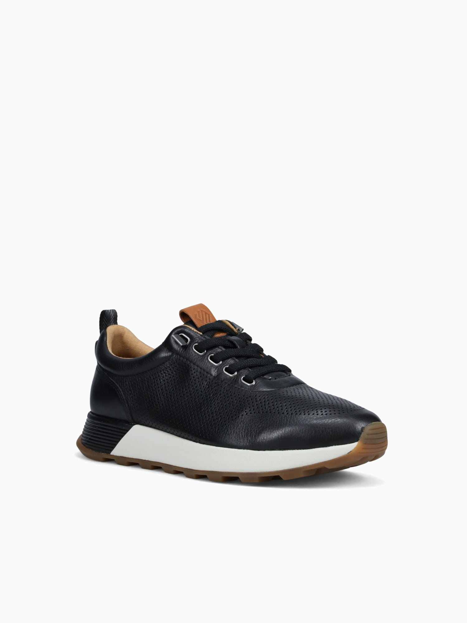 Kinnon Perfed Jogger Black Leather Black / 7 / M