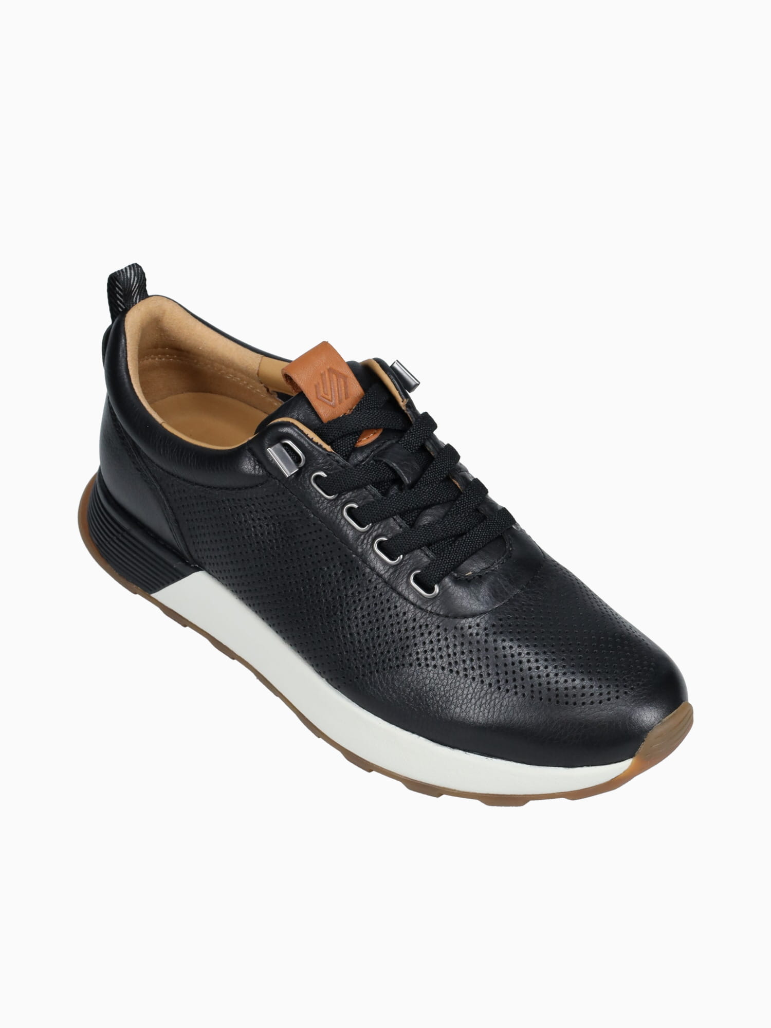 Kinnon Perfed Jogger Black Leather Black / 7 / M