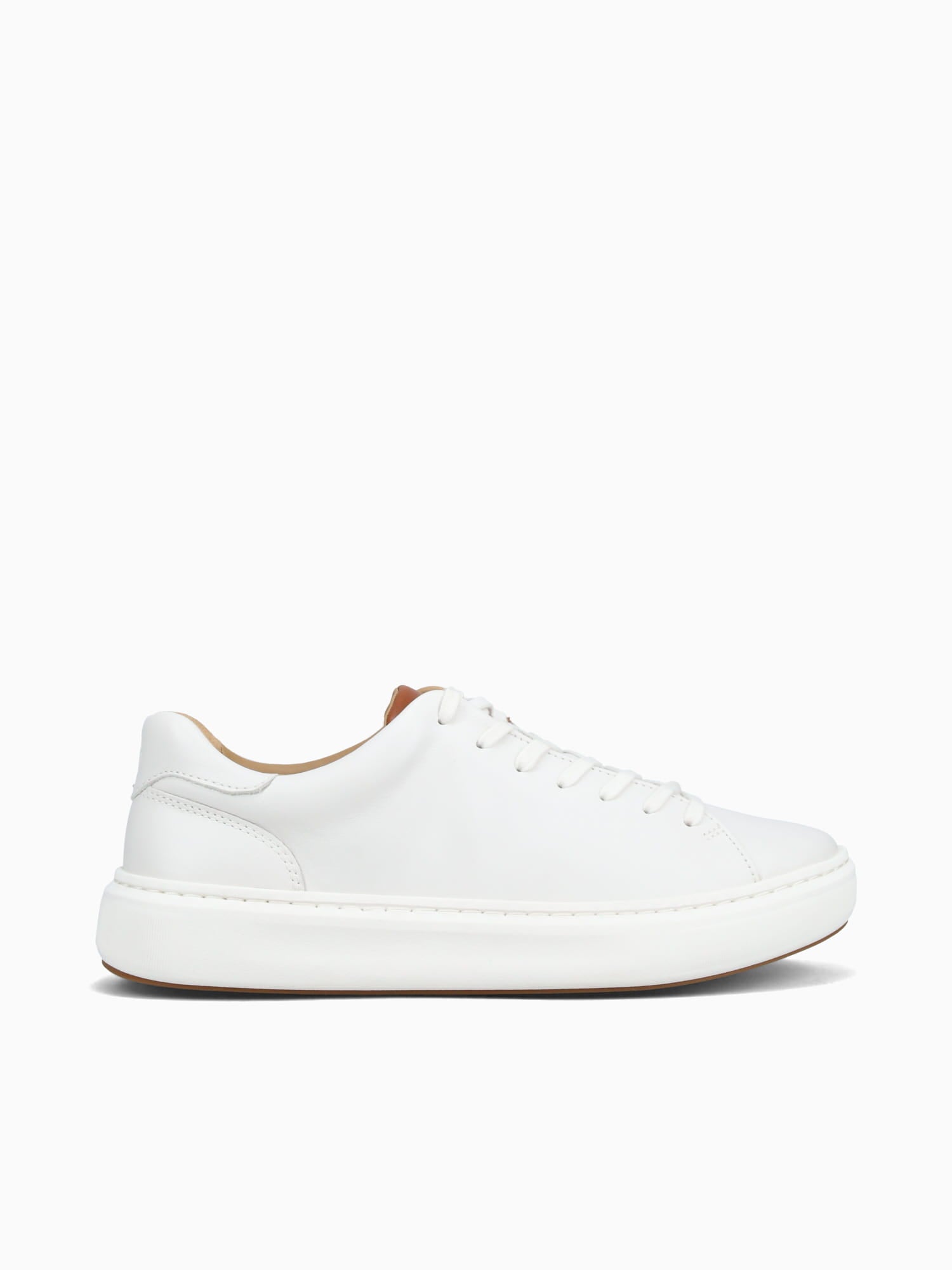 Anders Lacetotoe White Leather White / 7 / M