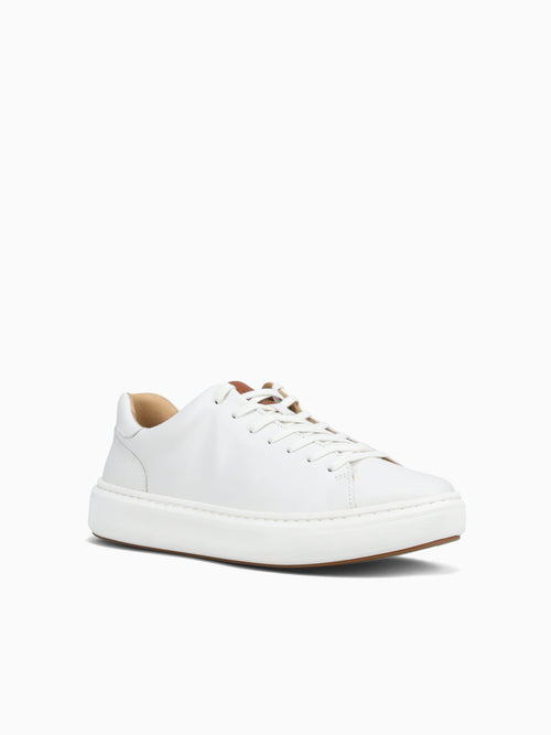 Anders Lacetotoe White Leather White / 7 / M