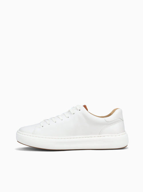 Anders Lacetotoe White Leather White / 7 / M