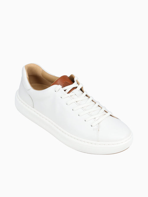 Anders Lacetotoe White Leather White / 7 / M