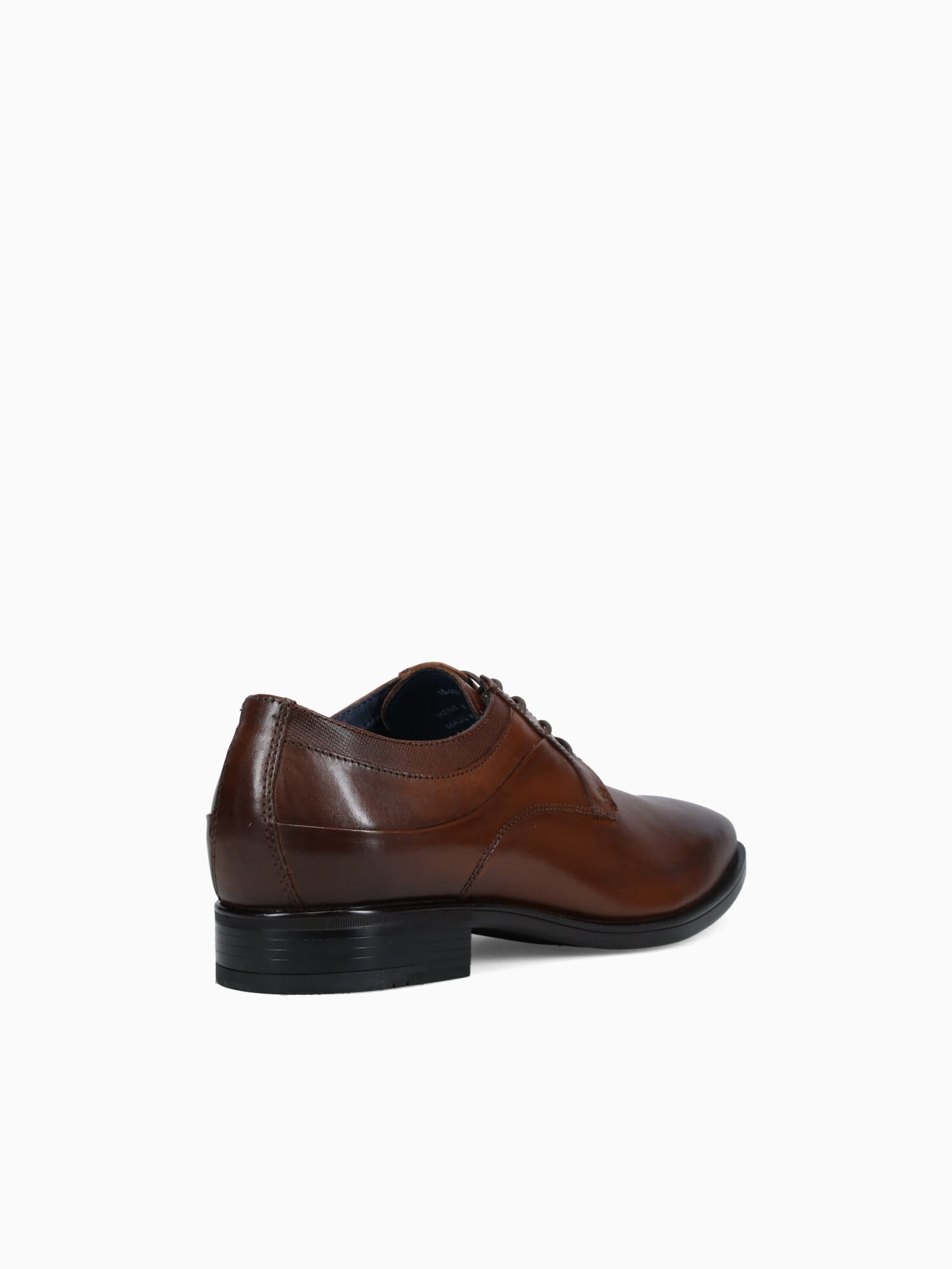 Gibbons Plain Toe Mahogany Leather Brown / 7 / M