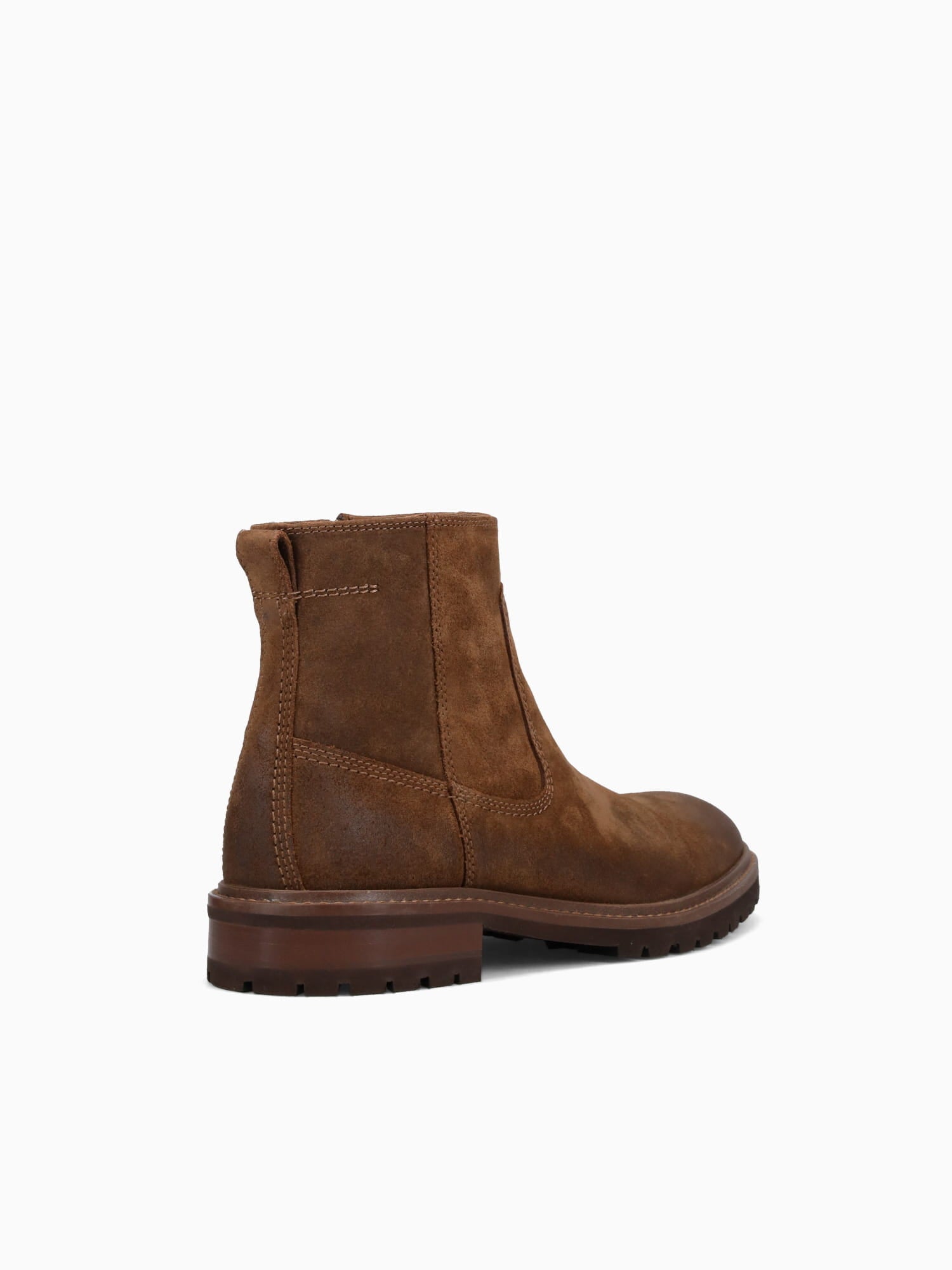 Barett Zip Boot Brown  Wazed Suede Brown / 7 / M