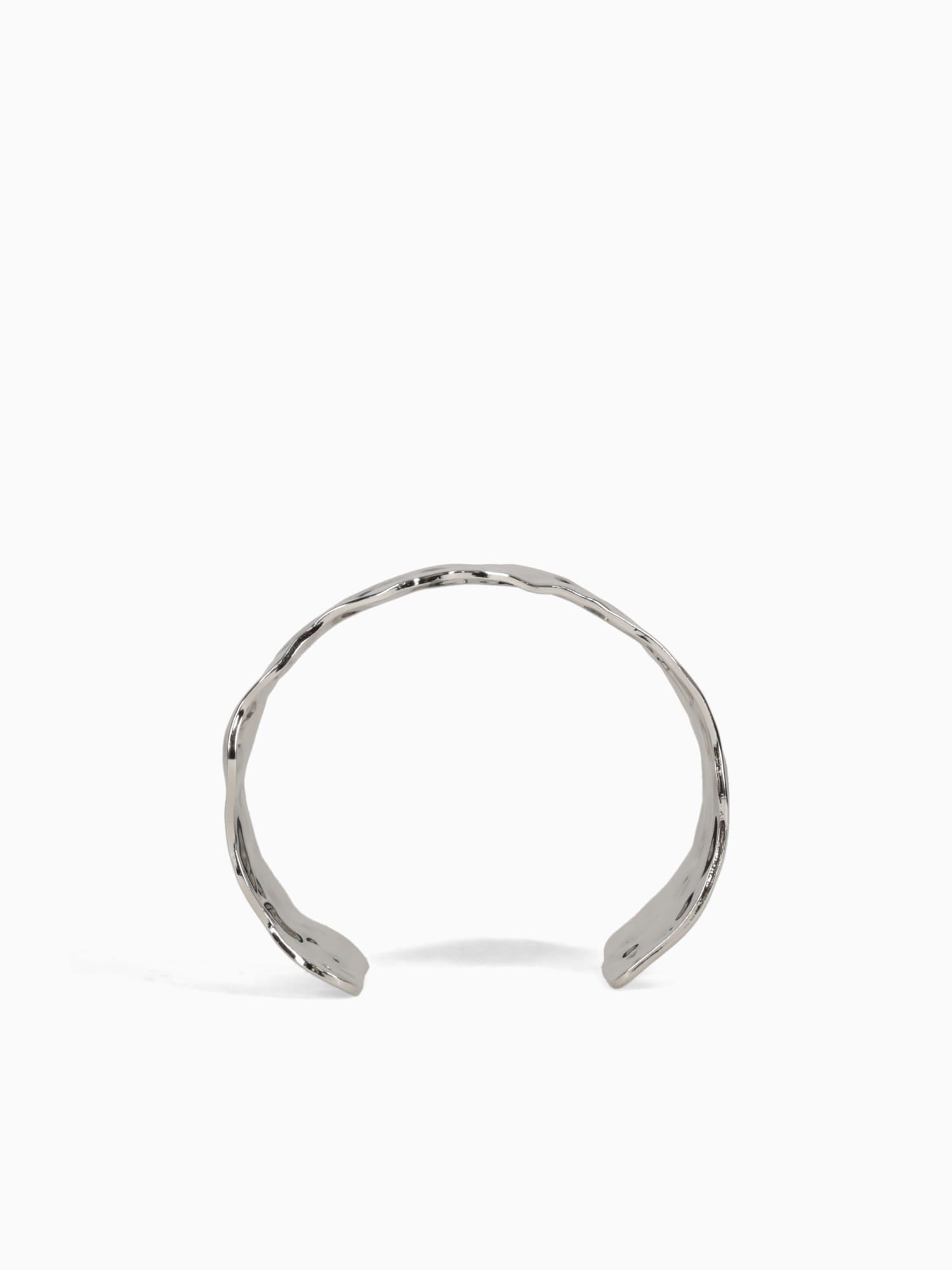 Bra Waves Cuff Silver Silver