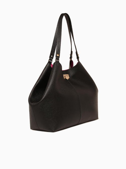 Artsy Organic Tote Black Black