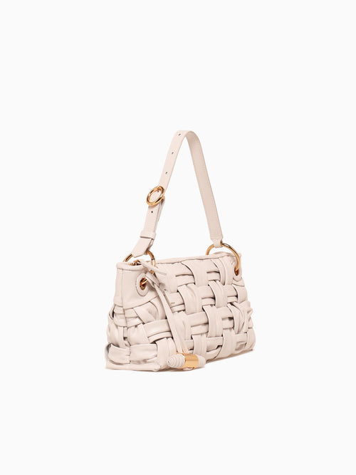 Artsy Organic Shoulder Bag Off White Off White