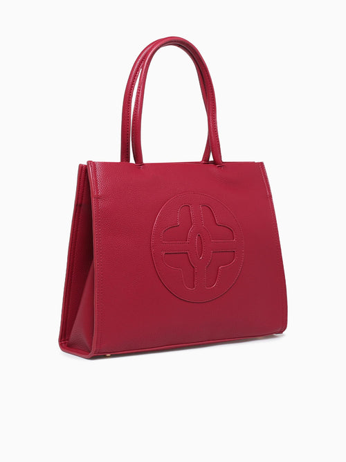 Thalia Tote Bag Red Red