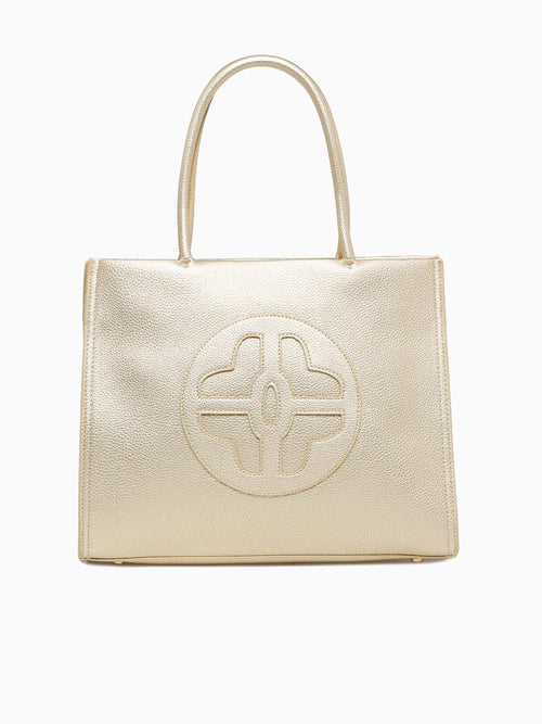 Thalia Tote Bag Gold Gold