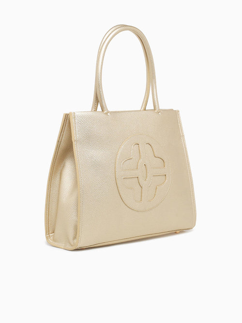 Thalia Tote Bag Gold Gold