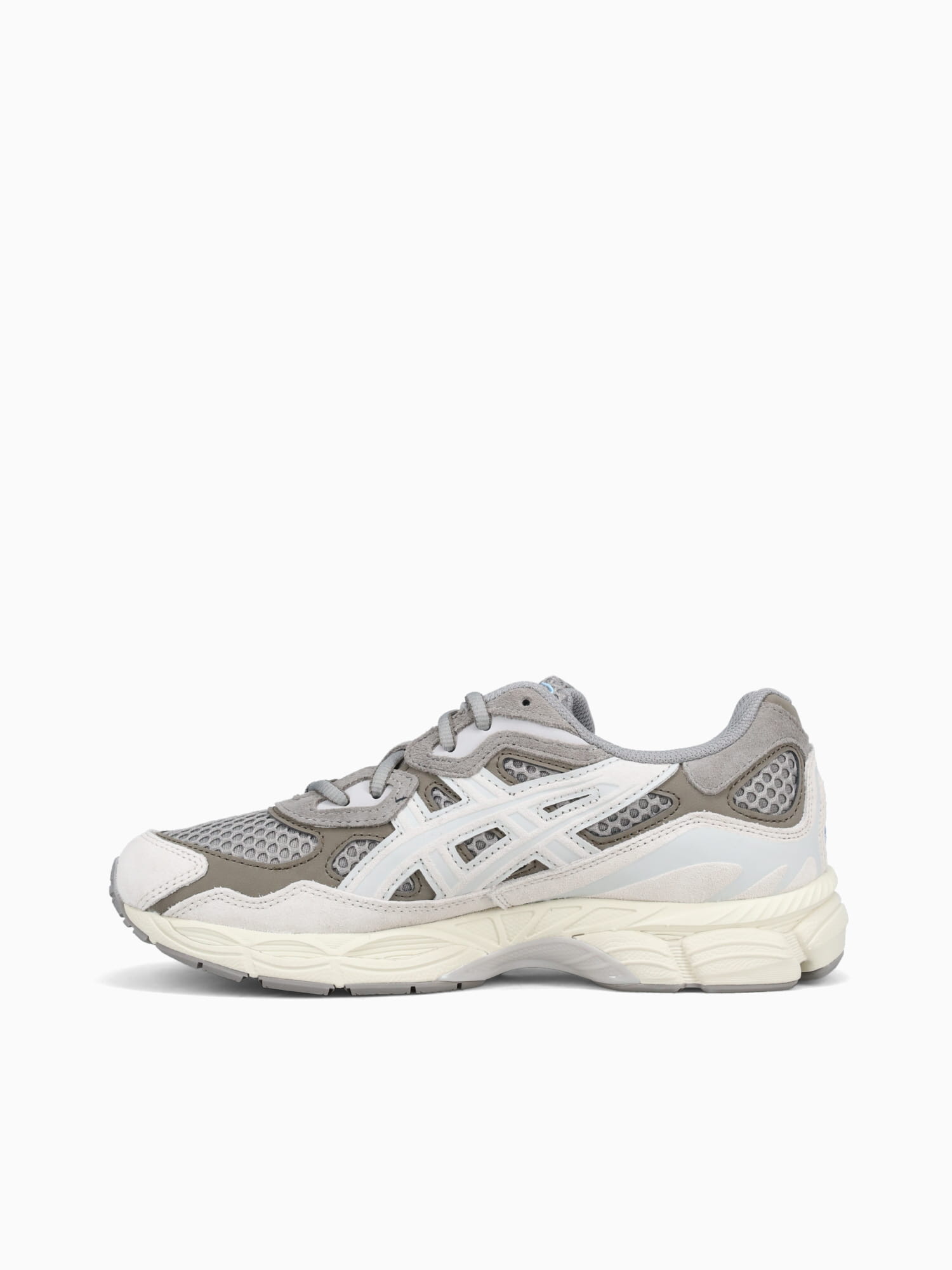 Gelnyc Grey Cream suede Mesh Grey / 8 / M
