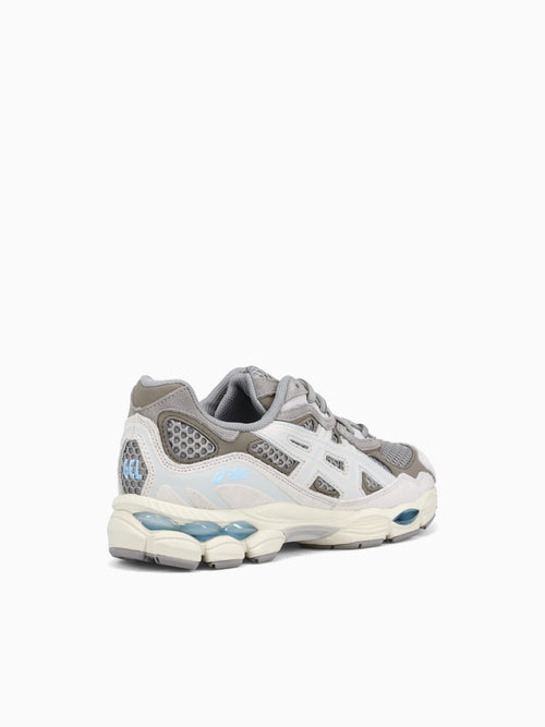 Gelnyc Grey Cream suede Mesh Grey / 8 / M