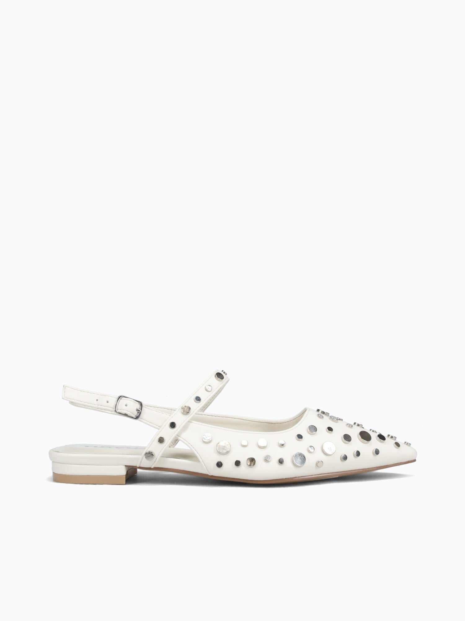 Victoria Off White Studs smooth Off White / 5 / M