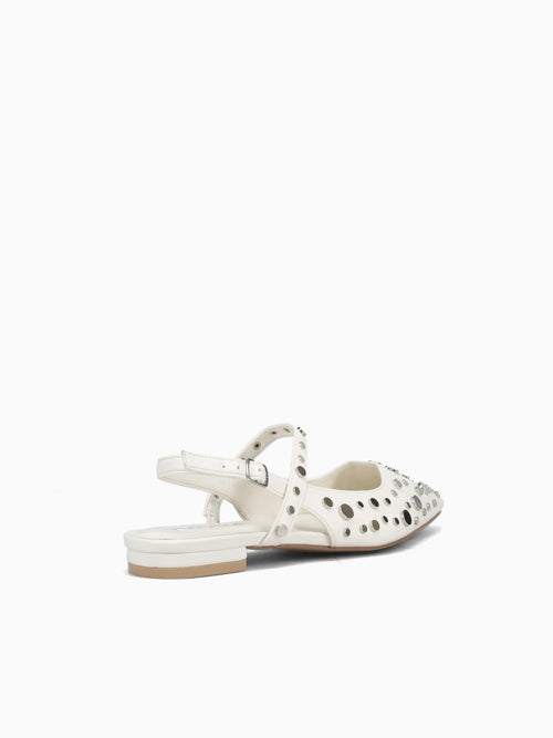 Victoria Off White Studs smooth Off White / 5 / M