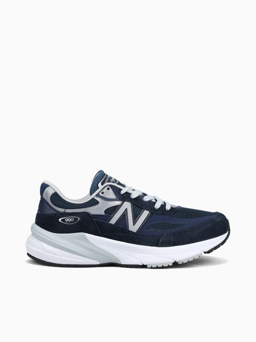 990v6 Navy Suede Navy / 7 / M