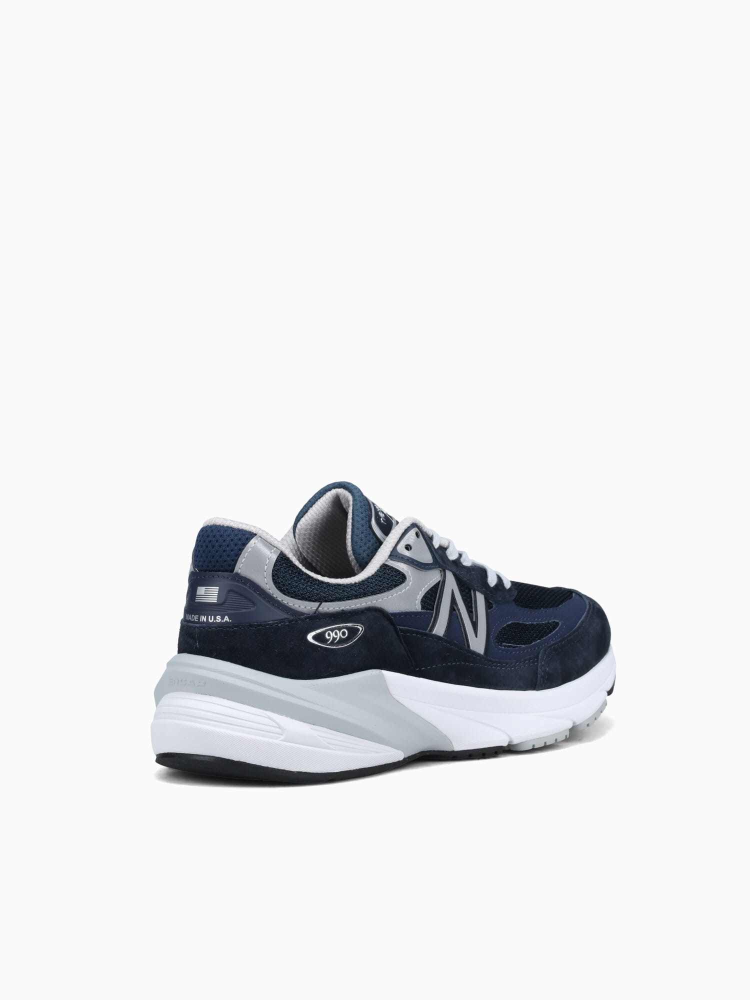 990v6 Navy Suede Navy / 7 / M