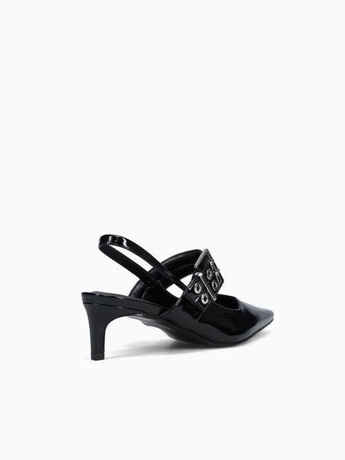 Clara Black Patent Black / 5 / M