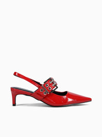 Clara  Red Patent Red / 5 / M