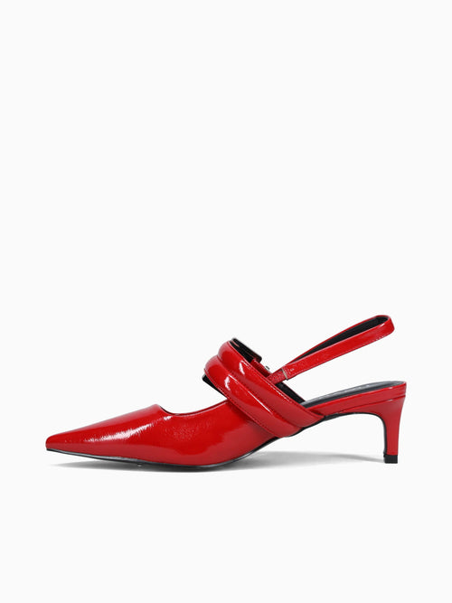 Clara  Red Patent Red / 5 / M