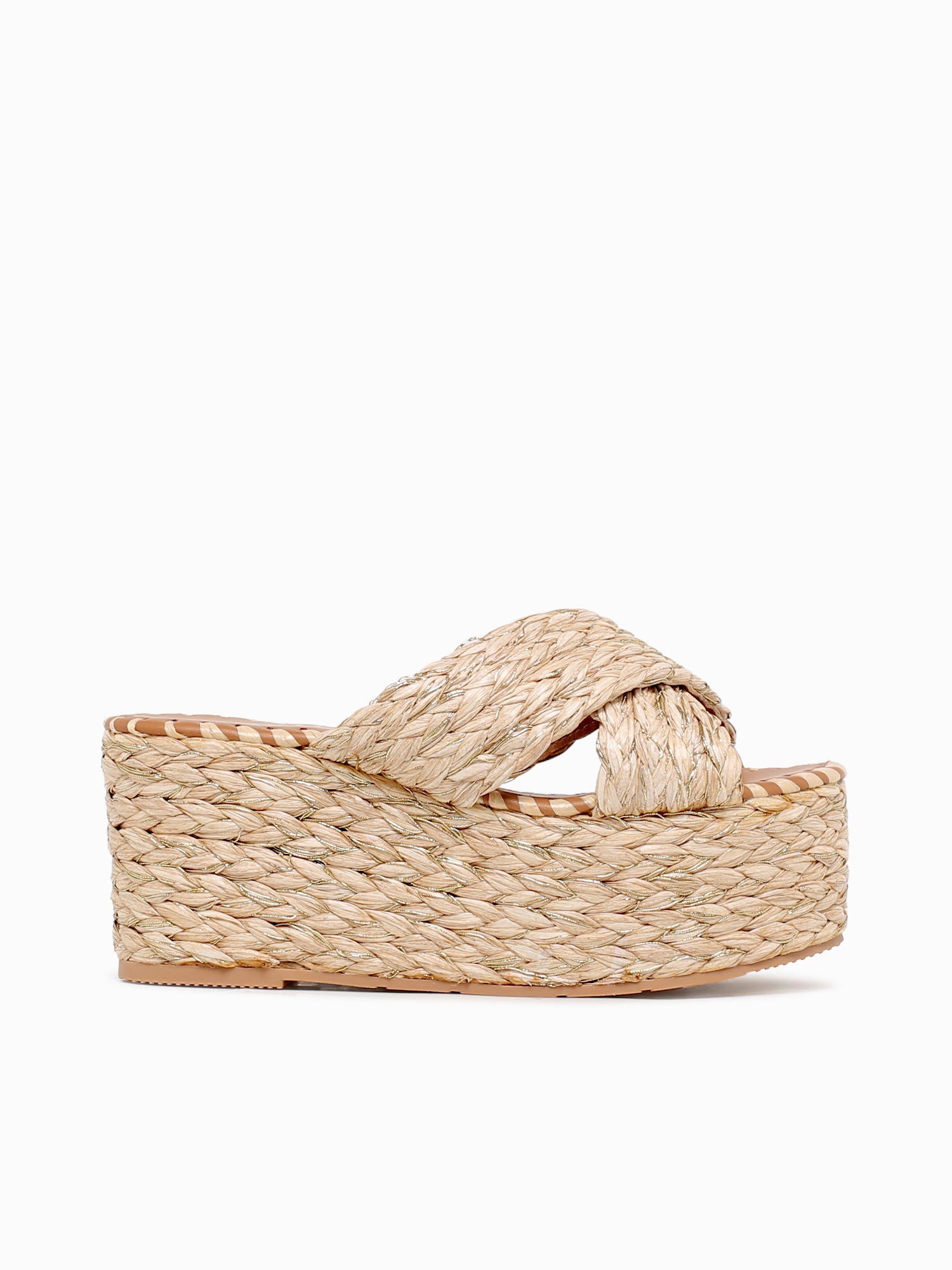 Kalani Beige Raffia Beige / 5 / M