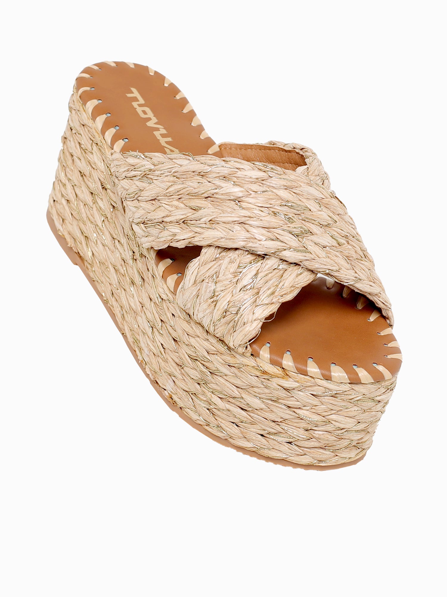 Kalani Beige Raffia Beige / 5 / M