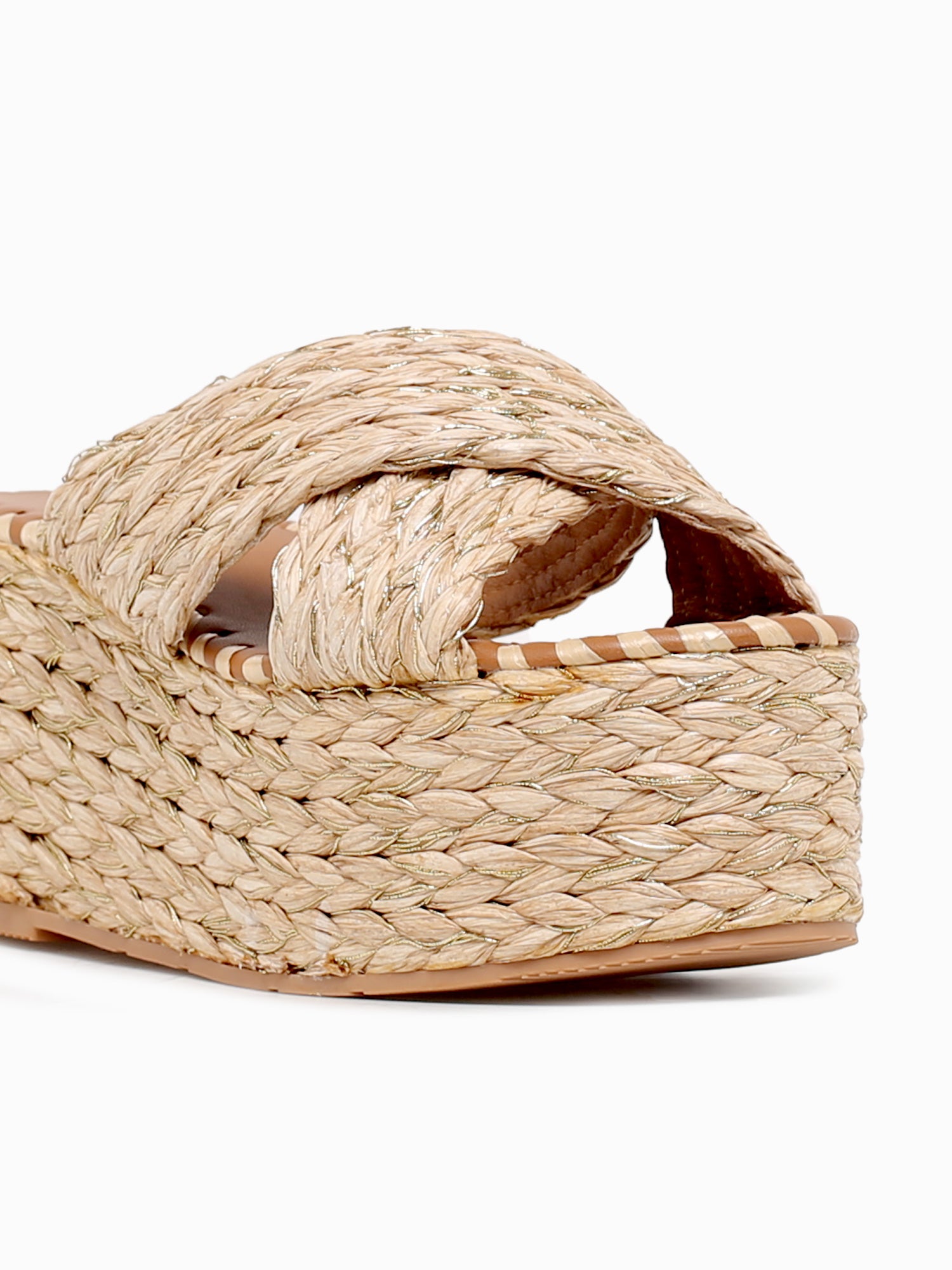 Kalani Beige Raffia Beige / 5 / M