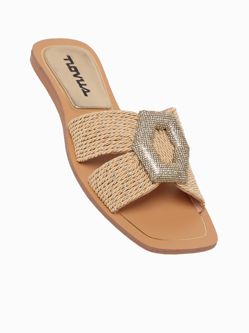 Kayla  Lt Gold Rope Gold / 5 / M