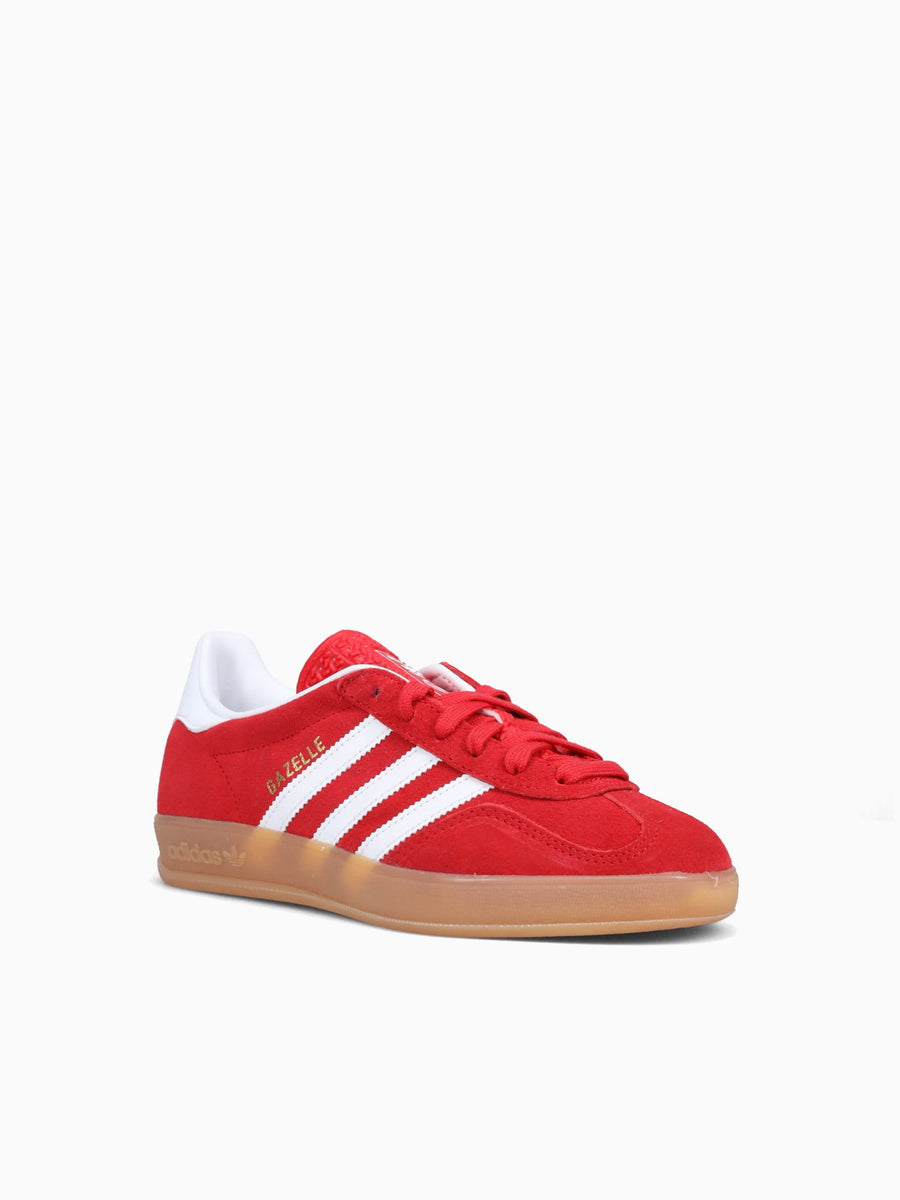 Gazelle Indoor Red White suede Red / 4 / M