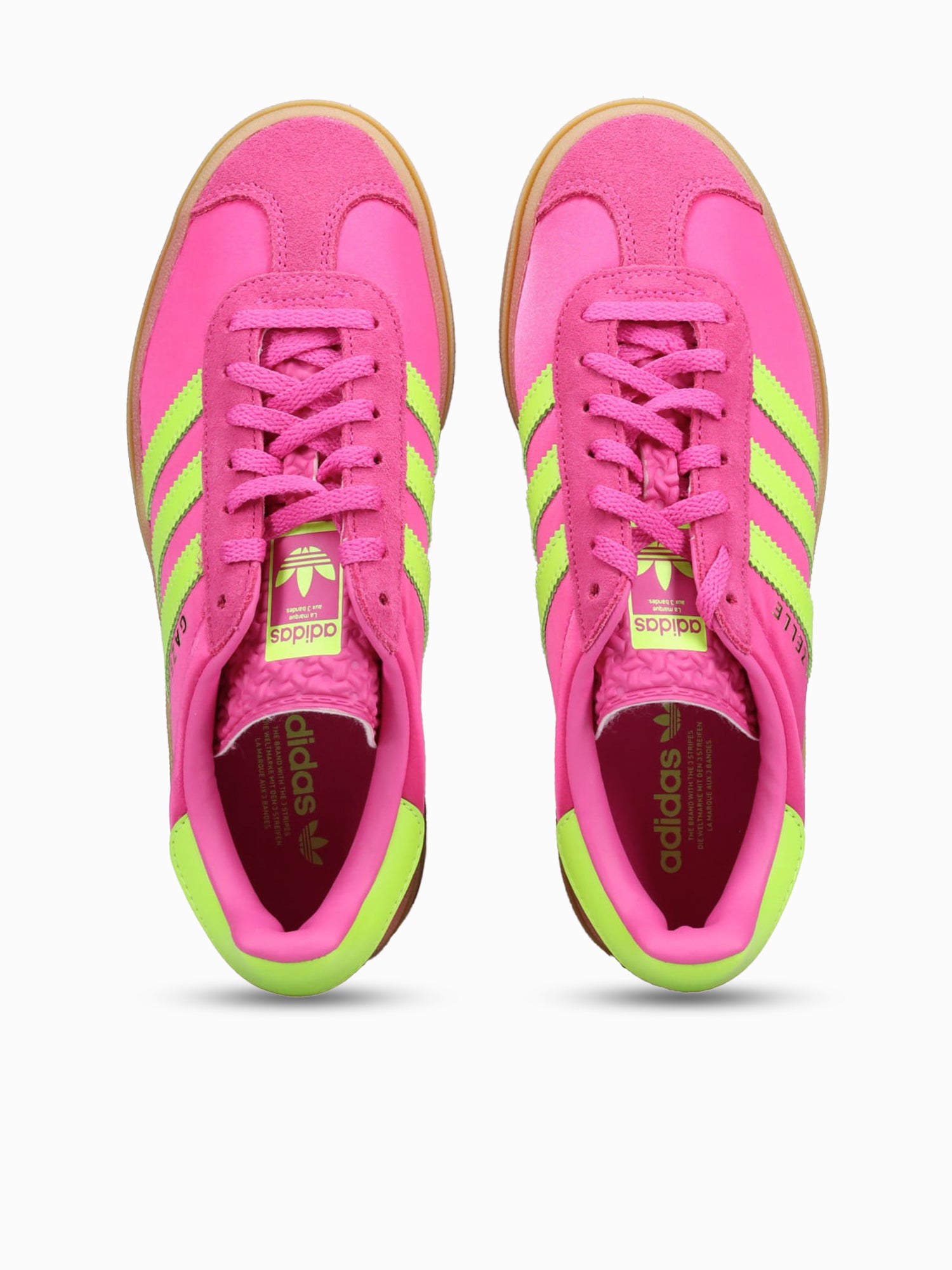 Gazelle Bold Fuchsia Green Suede Pink / 8.5 / M Gazelle Bold Fuchsia Green Suede Pink / 8.5 / M