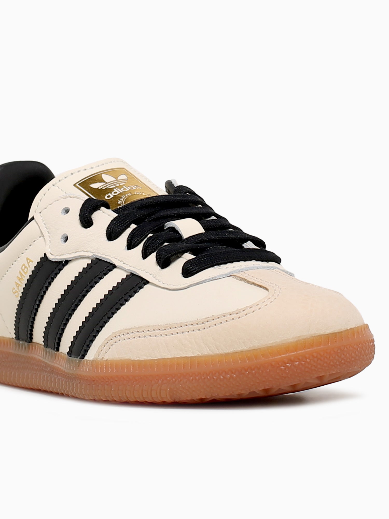 Samba Og Cream White Black leather Off White / 4 / M