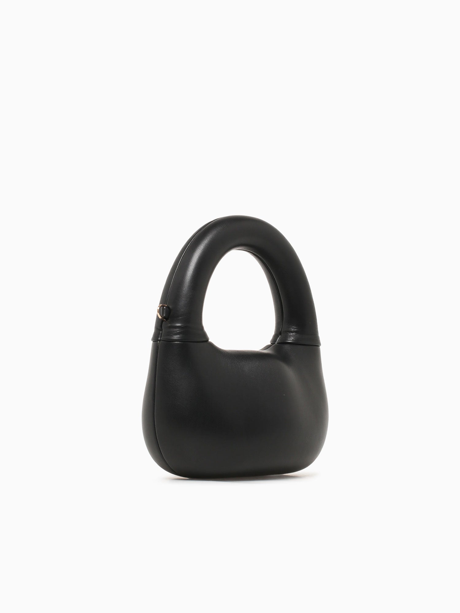 Ava Top Handle Black Patent Black