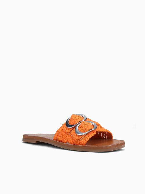 Calabria Laranja Macrame Orange / 5 / M