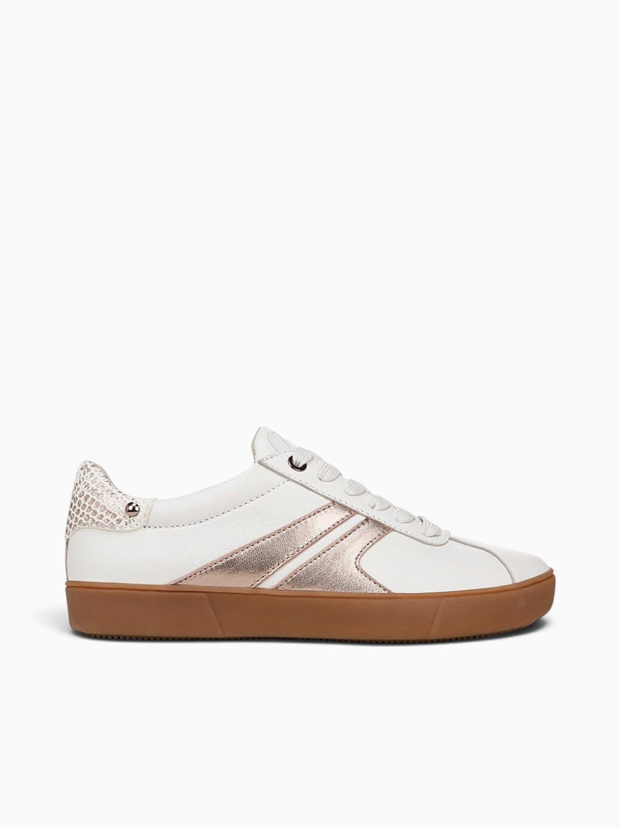 Medina White Rose gold leather Other / 5 / M